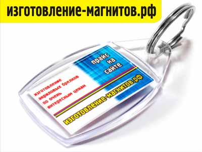 Акриловые брелоки