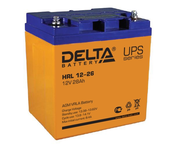 Аккумуляторная батарея для ИБП Delta HRL 12-26
