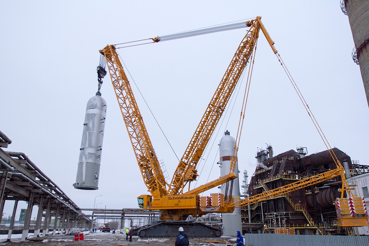 Аренда гусеничного крана 1250 тонн DEMAG CC 6800 гп 1250 тонн Астана
