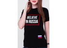 Футболка Россия женская