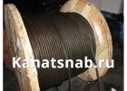 Канат с органическим сердечником стальной оцинкованный гост 3069-80 двойной свивки типа ЛК-О