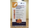 Мобильный выставочный стенд ролл ап roll up 120x200